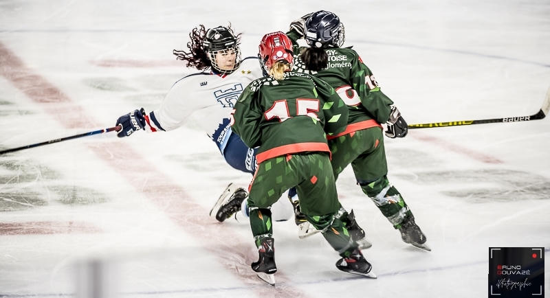 Photo hockey Fminin U17 / U20 Elite -  : Cergy-Pontoise / Fminin vs Tours / Fminin - Fminin Elite - Les Jokers renversent les Remparts