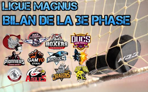 Photo hockey Statistiques - Statistiques - Ligue Magnus: les champions de la 3e phase
