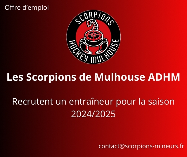 Photo hockey Mulhouse recherche un entraneur - Division 3 : Mulhouse (MULHOUSE - U20)